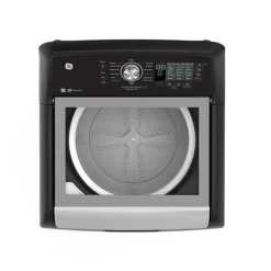 GE Washer & Dryer Kit, Black, Top-Load - GTW-GTD68