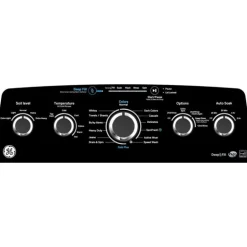 GE Washer & Dryer Kit, Black, Top-Load - GTW-GTD49