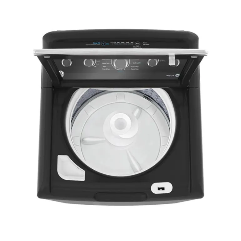 GE Washer & Dryer Kit, Black, Top-Load - GTW-GTD49