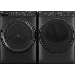 GE Washer & Dryer Kit, Carbon Graphite, Front-Load - GFW-GFD65