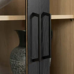 Glass-Front Cabinet with Drawer - South Shore