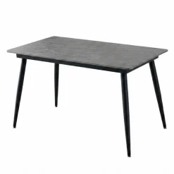 Grey Sintered Stone Dining Set with 2 Grey Chairs - 48