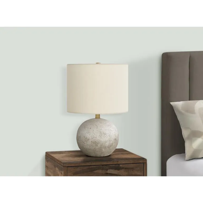 20"H Concrete Table Lamp