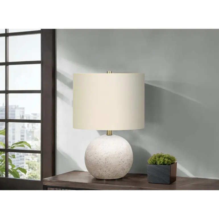20"H Concrete Table Lamp