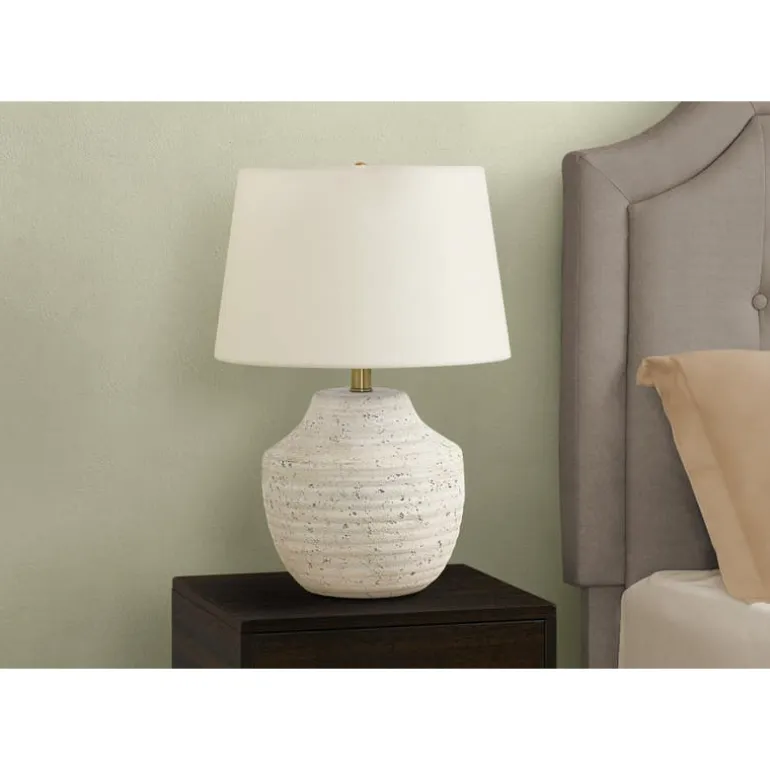 20"H Concrete Table Lamp
