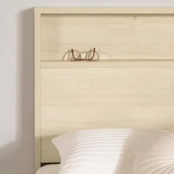 Headboard with Storage Shelf (54