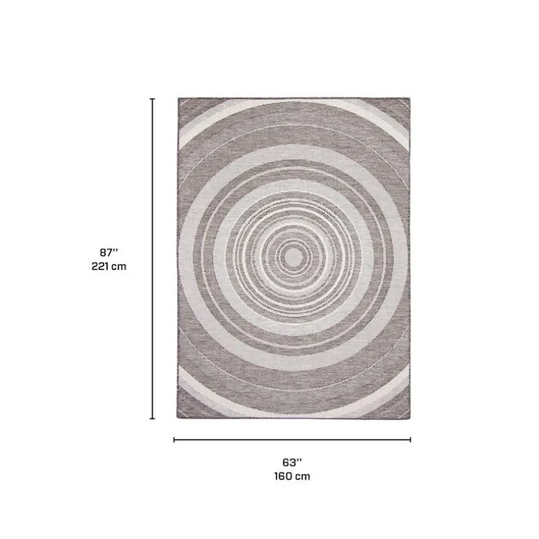 Indoor or Outdoor Rug - 5 x 7
