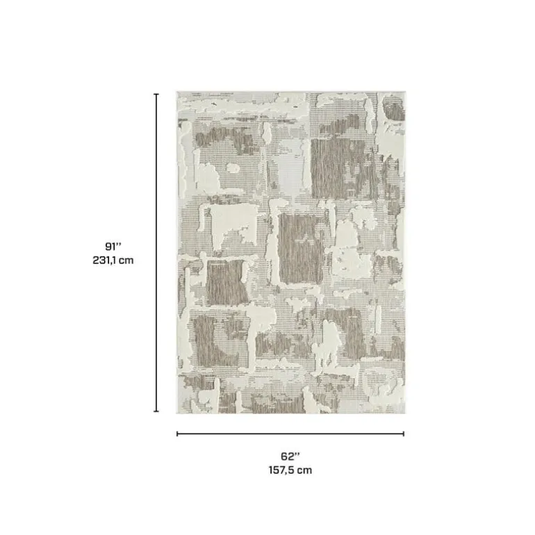 Indoor or Outdoor Rug - 5 x 8