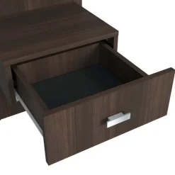 King Bed with Wall Units and Nightstands (78