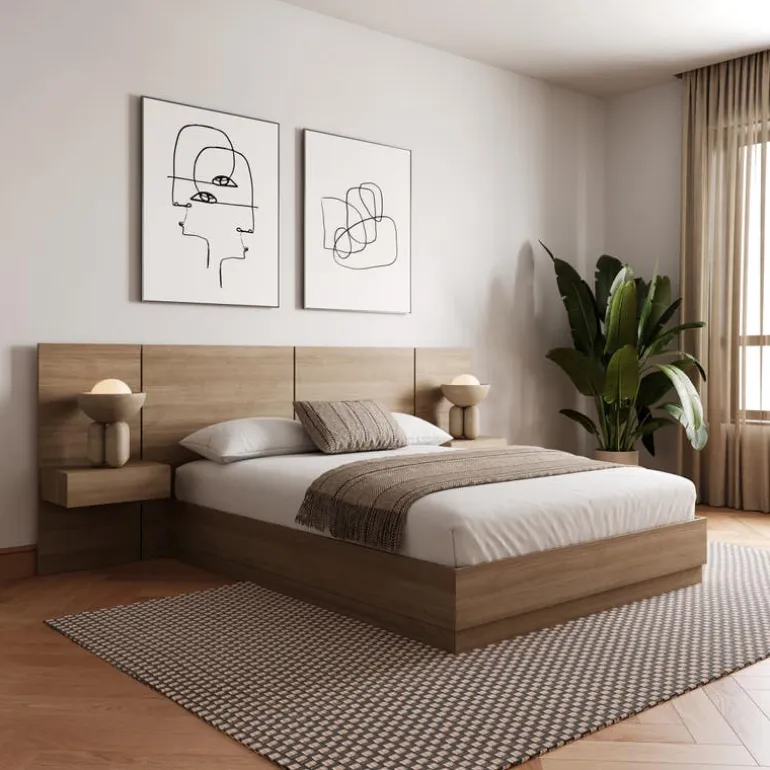 King Bedroom Set (78") - 4pcs - Nexera