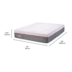 King Medium-FirmHybrid Mattress-in-a-Box - 78