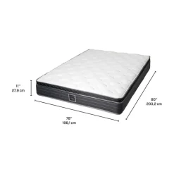 King Medium-FirmMattress with Springs - 78"