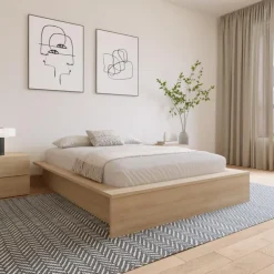 King Platform Bed (78