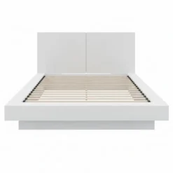King Platform Bed with Headboard (78") - Nexera