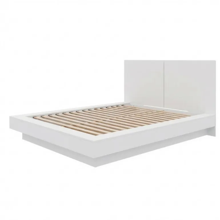 King Platform Bed with Headboard (78") - Nexera