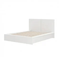 King Platform Bed with Headboard (78