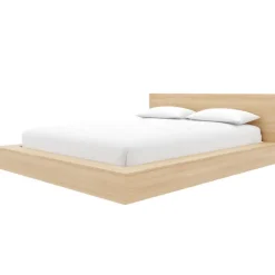 King Platform Bed with Headboard (78