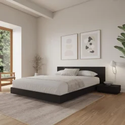 King Platform Bedroom Set (78") - 4 pcs - Nexera