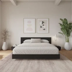 King Platform Bedroom Set (78