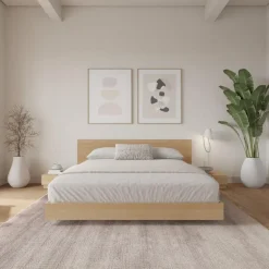 King Platform Bedroom Set (78") - 4 pcs - Nexera