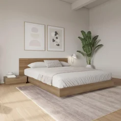 King Platform Bedroom Set (78") - 4 pcs - Nexera