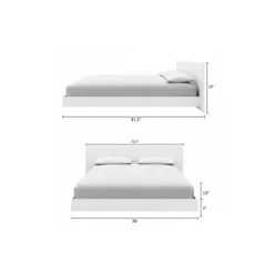 King Platform Bedroom Set (78