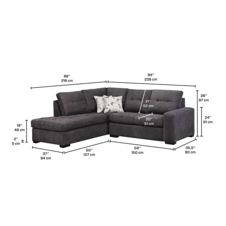Left-Facing Sectional