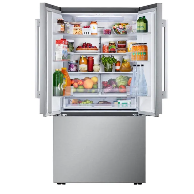 LG 25,1 Cu Ft 36 In Refrigerator Stainless Steel Bottom Freezer, French door - LF25BZH42S