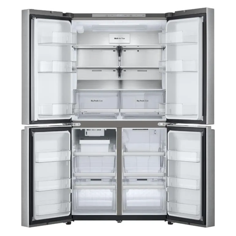 LG 23,6 Cu Ft 36 In Refrigerator Stainless Steel Bottom Freezer, French door - LF24C8200S