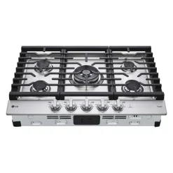 LG Cooktop  Stainless Steel 30" Gaz   Stainless Steel - CBGJ3027S