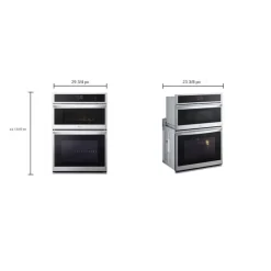 LG Double Wall Oven Stainless Steel 30