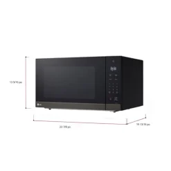 LG Microwaves Black Stainless  24