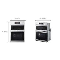 LG STUDIO Double Wall Oven Stainless Steel  30