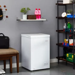 MARATHON Freezer White, Honrizontal, 21.5