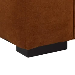 Marshmallow-Style Loveseat - Rust