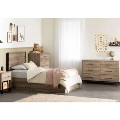Mates Bed with 3 Drawers (39") - South Shore