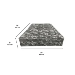Medium-Firm Twin Mattress with Springs
