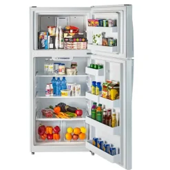 MOFFAT 18 Cu Ft 30 In Refrigerator White Top Freezer - MTE18GTKWW