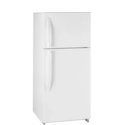 MOFFAT 18 Cu Ft 30 In Refrigerator White Top Freezer - MTE18GTKWW