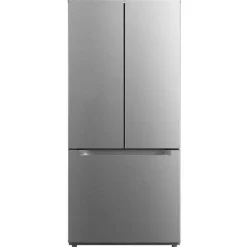MOFFAT 18 Cu Ft 30 In Refrigerator  Bottom Freezer, French door - MNE18DYTNFS