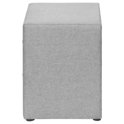 Nightstand - upholstered / 2 storage drawers - 21
