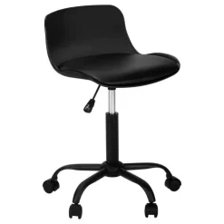 Office chair - juvenile low back - adjustable height   black - Monarch