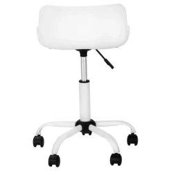 Office chair - juvenile low back - adjustable height   white - Monarch