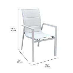 Outdoor Polywood and Aluminum Table with 4 Chairs