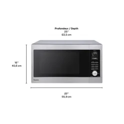 PANASONIC 4 in 1 Microwave Stainless  22" NNCD66NSC