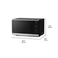 PANASONIC Microwave Black Stainless 900 19