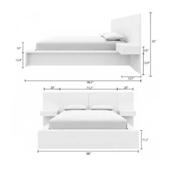 4-Piece King Bed Set (78