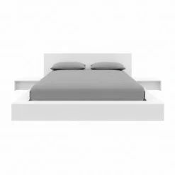 4-Piece King Low Platform Bedroom Set (78