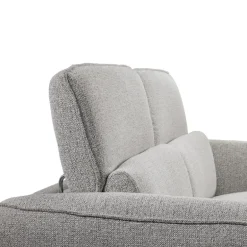 Power Reclining Sofa with Adjustable Headrests - Fabric