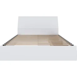 Queen Bed with 3-Drawer Storage and Headboard (60